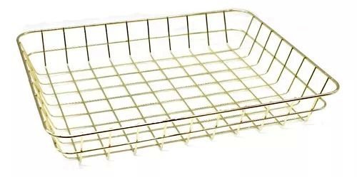 Cesta organizadora de metal